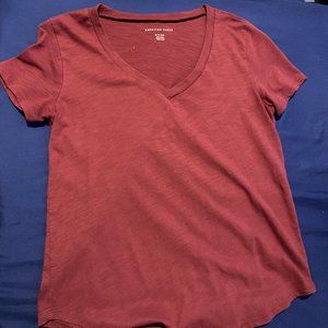 V-neck Short Sleeve Shirt